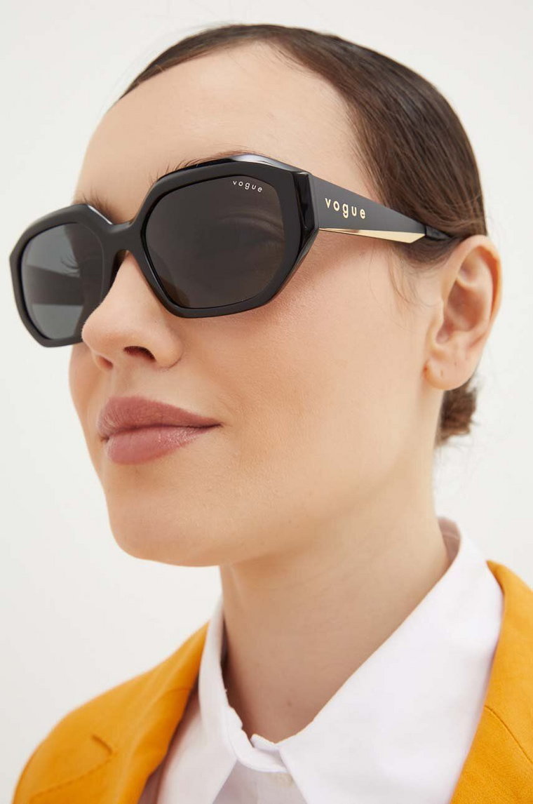 VOGUE okulary przeciwsłoneczne damskie kolor czarny 0VO5554S
