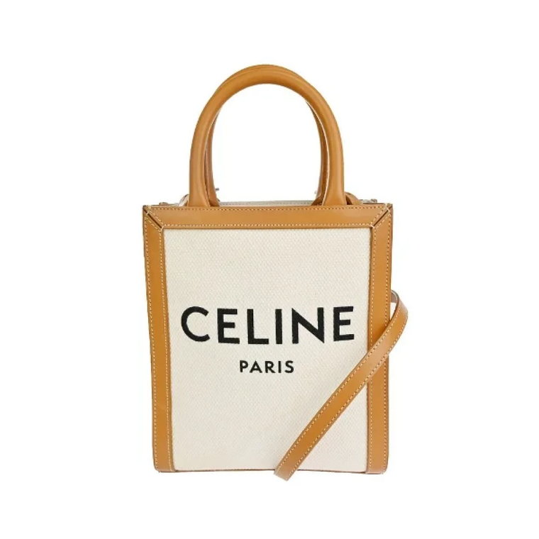 Pre-owned Canvas handbags Celine Vintage