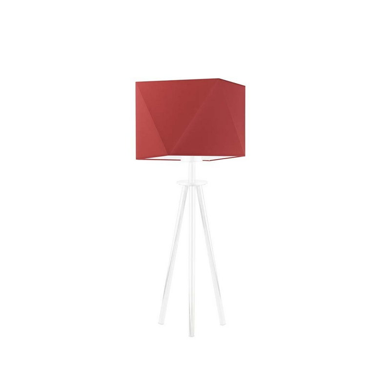 Lampka nocna LYSNE Soveto, 60 W, E27, czerwona/biała, 50x23 cm