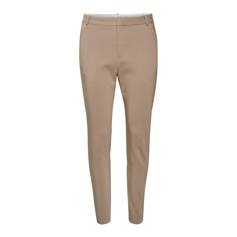 Vanessaiw Pant Spodnie 30107443 Mocha Grey InWear