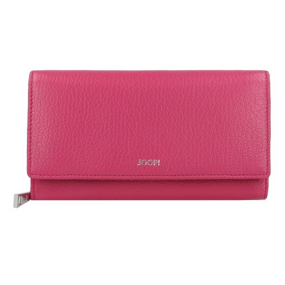 Joop! Lantea Europa Portfel Ochrona RFID Skórzany 18 cm fuchsia