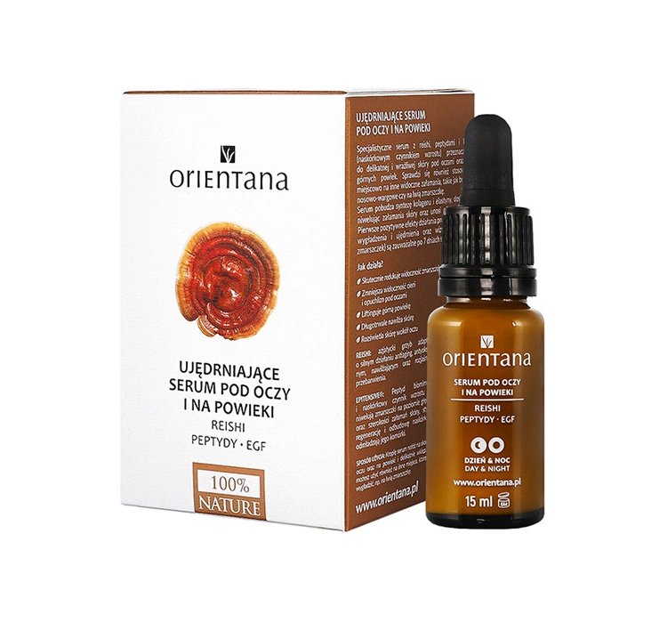 ORIENTANA UJĘDRNIAJĄCE SERUM POD OCZY I NA POWIEKI 15ML