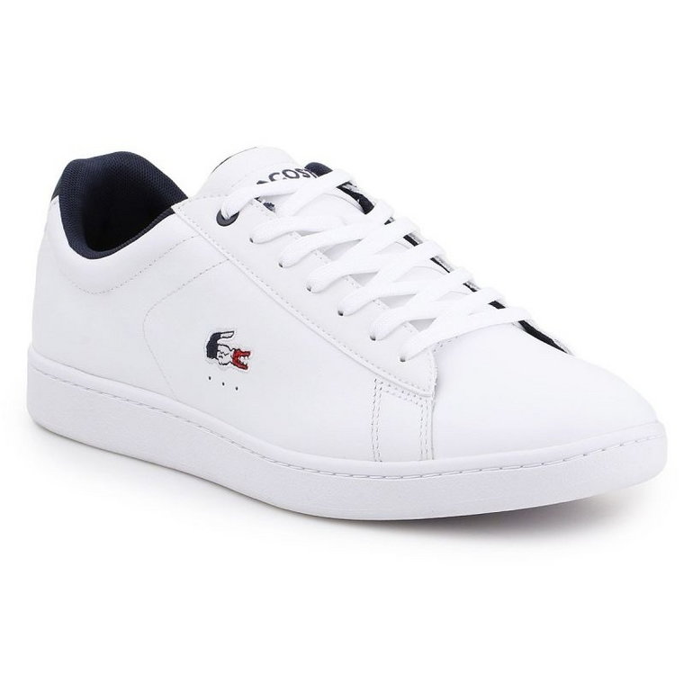 Buty lifestylowe Lacoste Carnaby Evo 119 M 7-37SMA0013407 białe granatowe