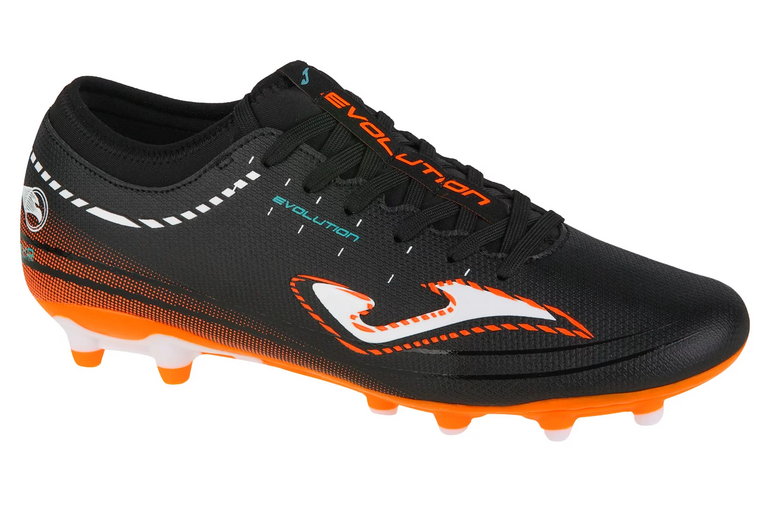 Joma Evolution 2401 FG EVOS2401FG, Męskie, Czarne, buty piłkarskie - korki, skóra syntetyczna, rozmiar: 40