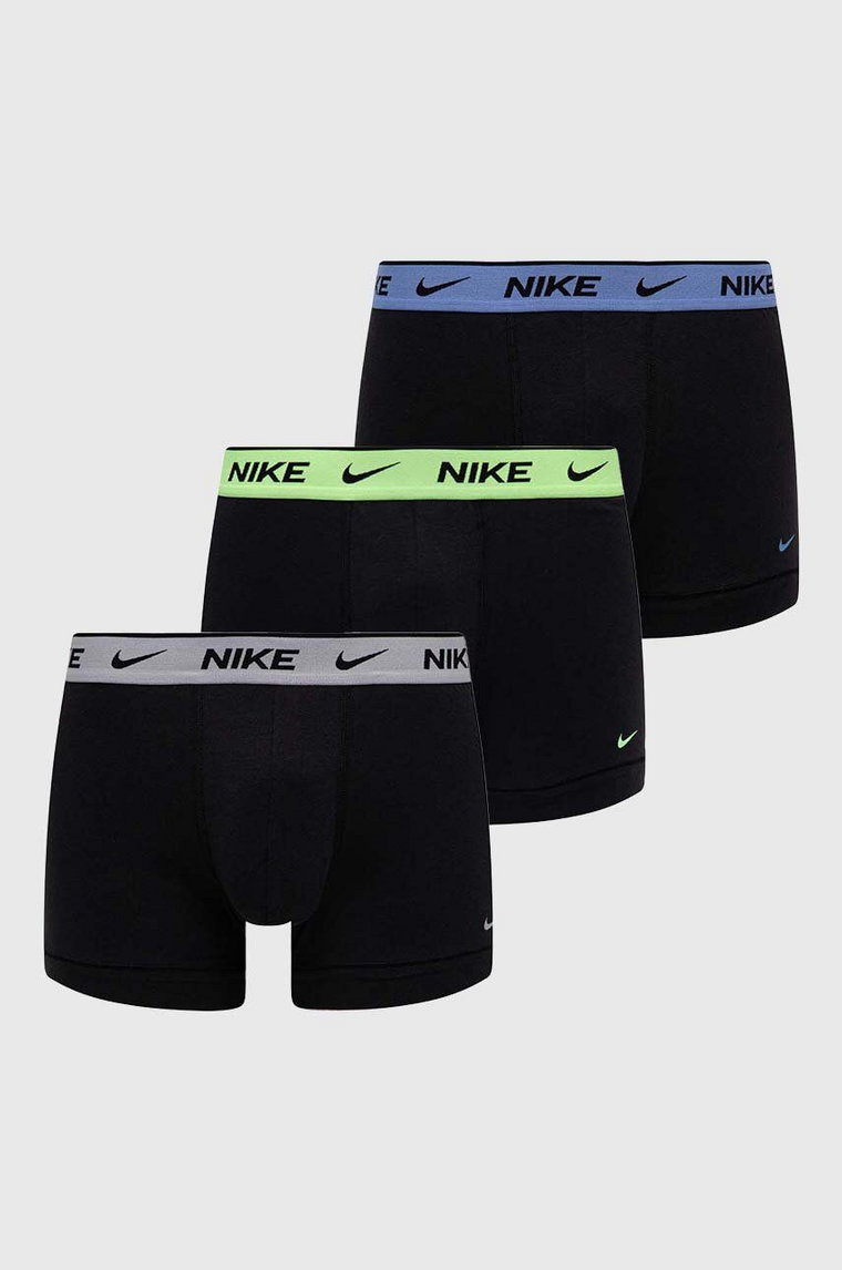 Nike bokserki 3-pack męskie kolor zielony