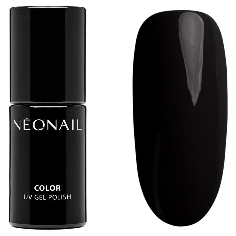 Neonail - Lakier hybrydowy Pure Black 7,2ml