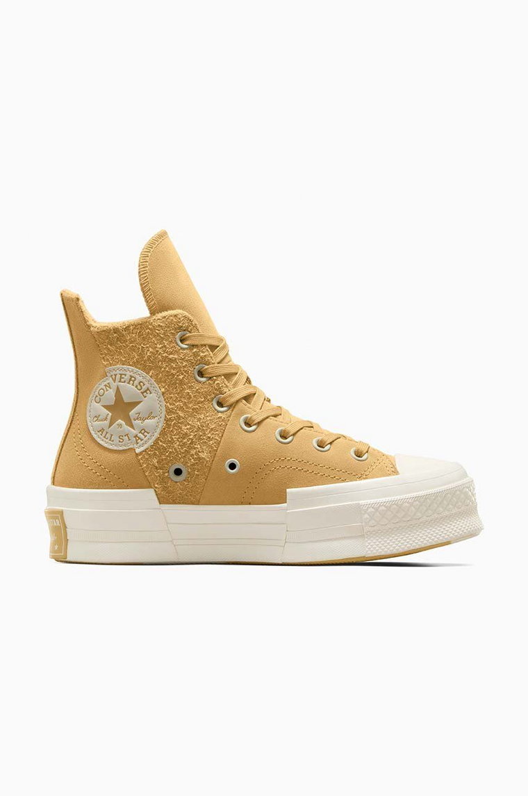 Converse trampki zamszowe Chuck 70 Plus kolor zielony A05503C