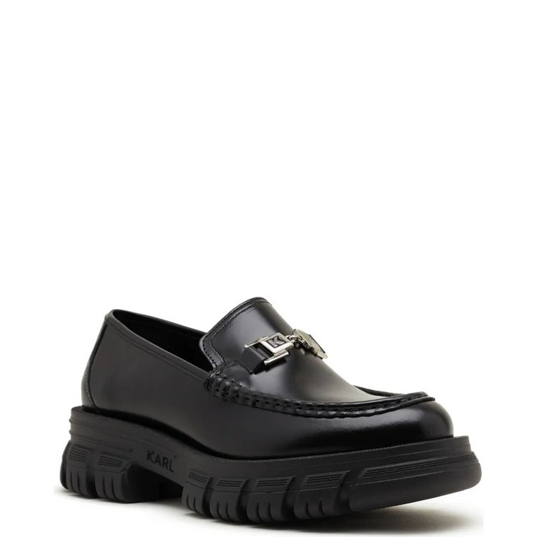 Karl Lagerfeld Skórzane mokasyny PRECINCT K-Link Loafer