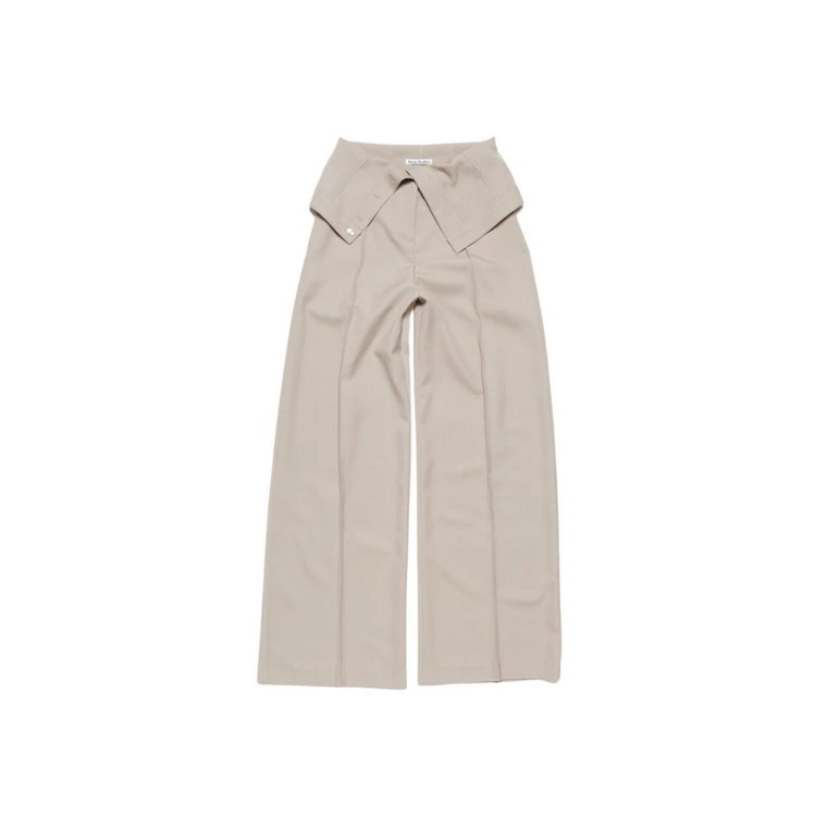 Czarne Spodnie - Fn-Wn-Trou001149 Acne Studios