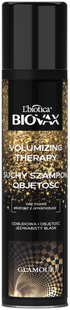 BIOVAX Glamour Phytokeratin Therapy Suchy szampon do włosów 200 ml