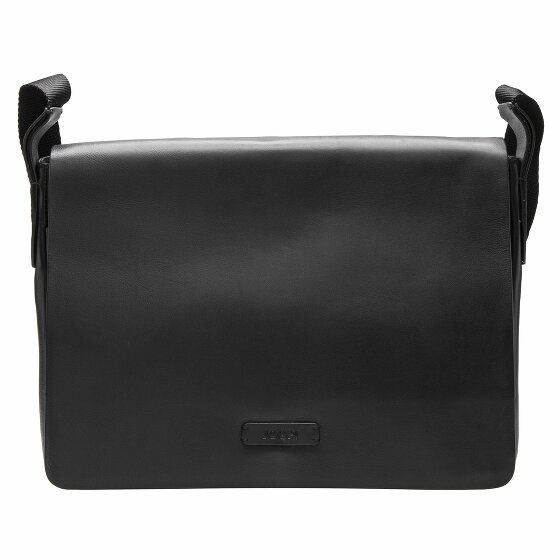 Joop! Vetra Janis Briefcase Messenger Skórzany 35.5 cm Komora na laptopa black