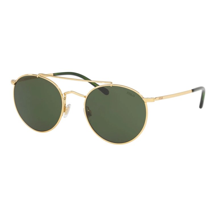 Złoto/Zielone Okulary PH 3114 Ralph Lauren