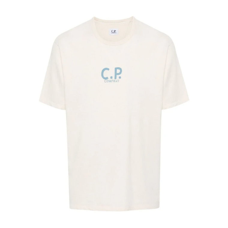 T-shirt z nadrukiem na plecach C.p. Company