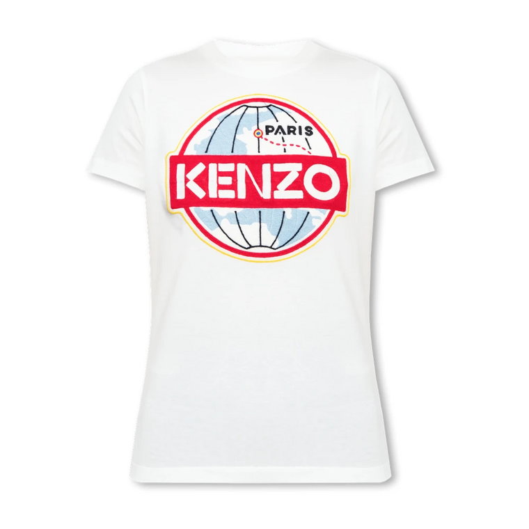 T-shirt z logo Kenzo