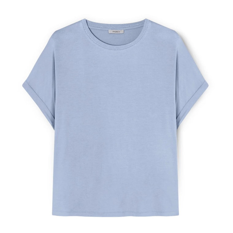 Lurex Oversize T-Shirt Motivi
