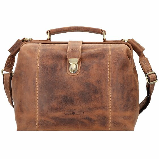 Greenburry Vintage Handbag Leather 32 cm brown