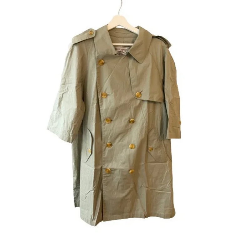 Pre-owned Cotton outerwear Burberry Vintage