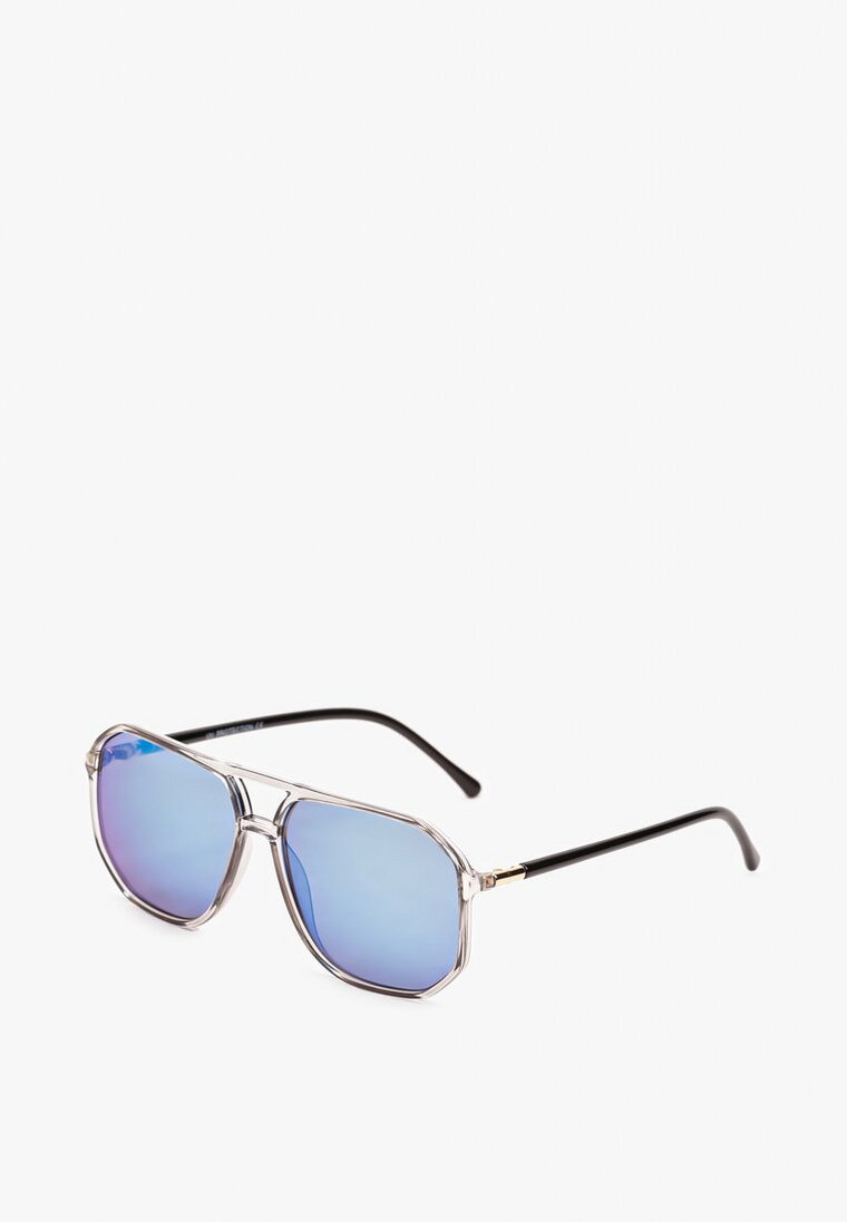 Niebieskie Okulary Przeciwsłoneczne Typu Pilotki Delimia