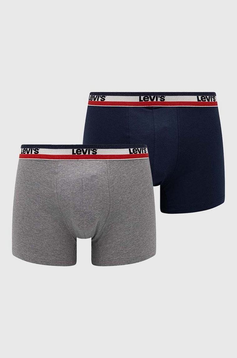 Levi's bokserki 2-pack męskie kolor granatowy 37149.0815-002