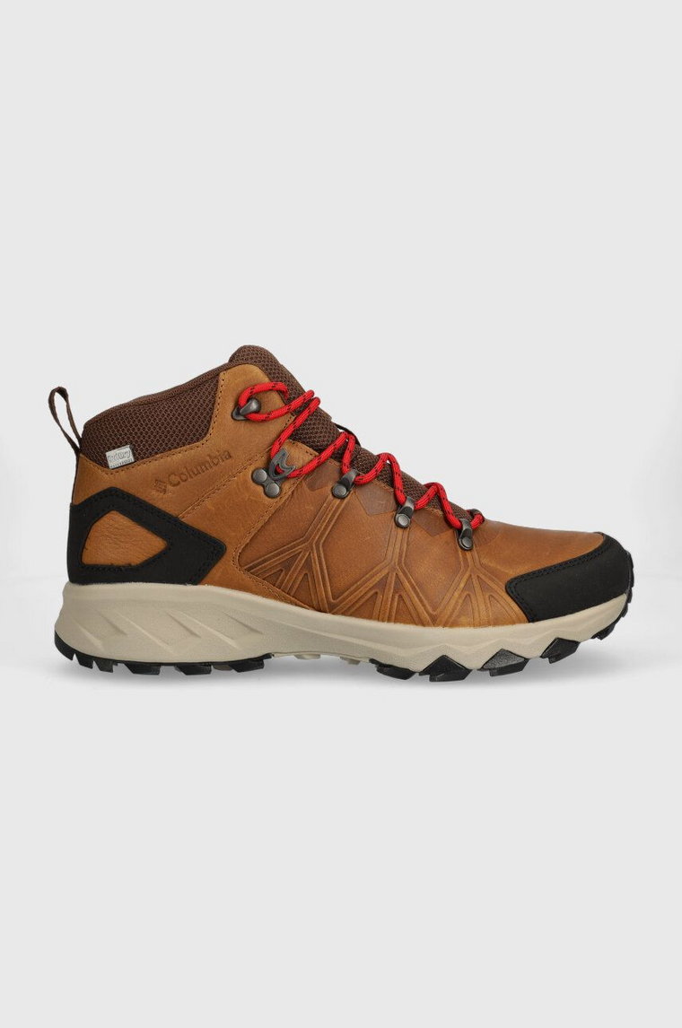 Columbia buty PEAKFREAK II MID OD LEAT męskie kolor brązowy 2044251