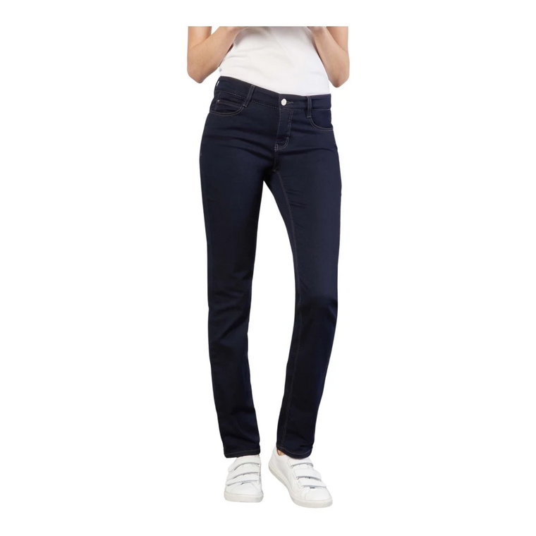 Slim-Fit Straight-Leg Jeans 5401/90 0355L Dark Navy MAC