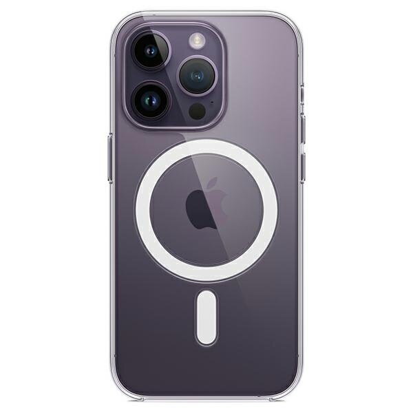 Etui Apple MPU63ZM/A iPhone 14 Pro 6,1" MagSafe przezroczysty/transparent Silicone Case