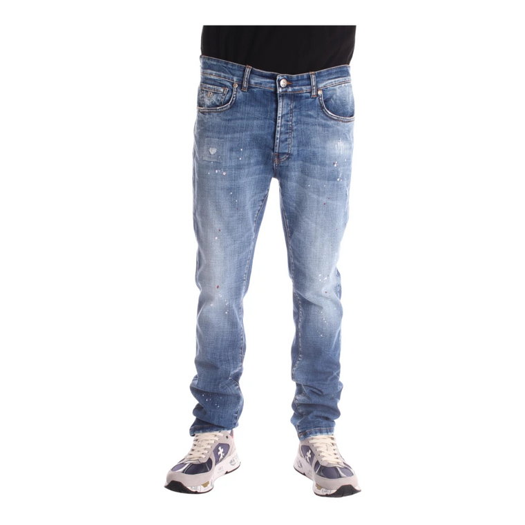 Slim-Fit Logo Jeans John Richmond