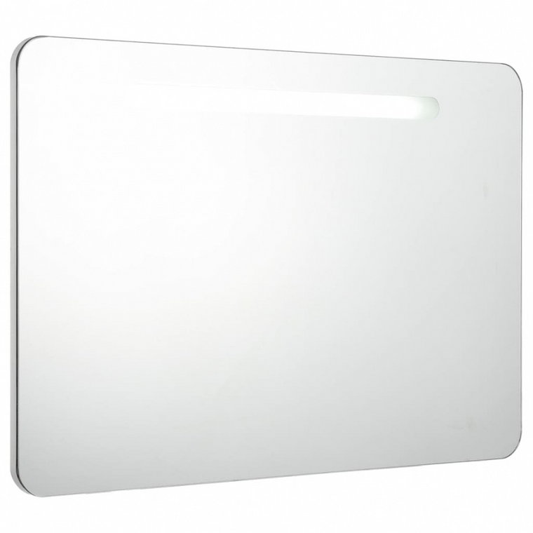 Szafka łazienkowa z lustrem i LED, 80 x 11 x 55 cm kod: V-285120