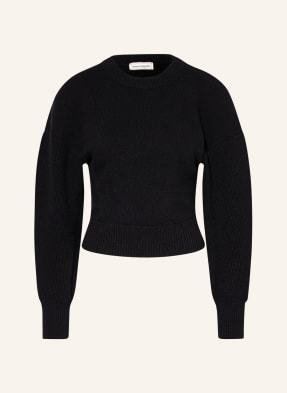 Alexander Mcqueen Krótki Sweter schwarz