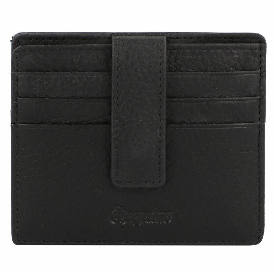Esquire Etui na karty kredytowe Oslo Texas RFID Skóra 9,5 cm schwarz