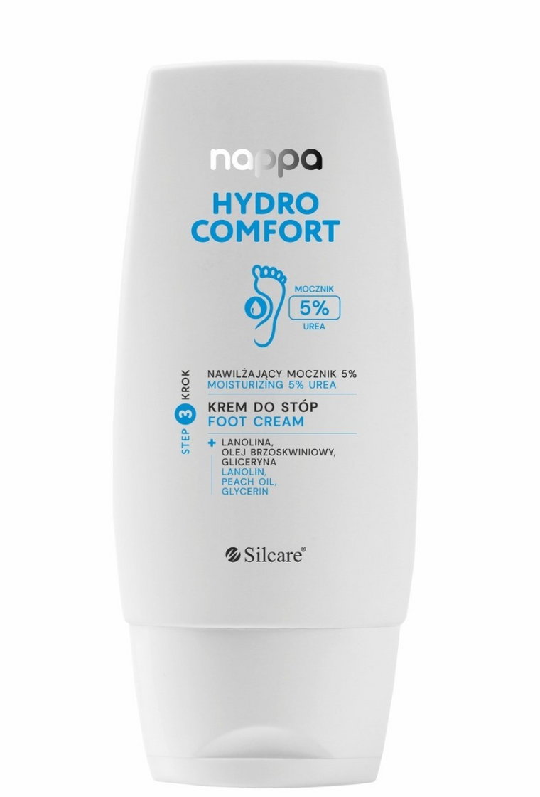 Nappa Hydro Comfort - Krem do stóp nawilżający z mocznikiem 5% 100 ml