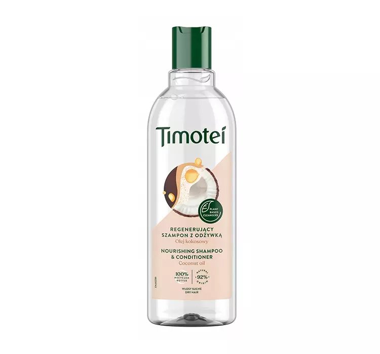 TIMOTEI INTENSYWNA PIELĘGNACJA 2W1 SZAMPON Z ODŻYWKĄ 400ML