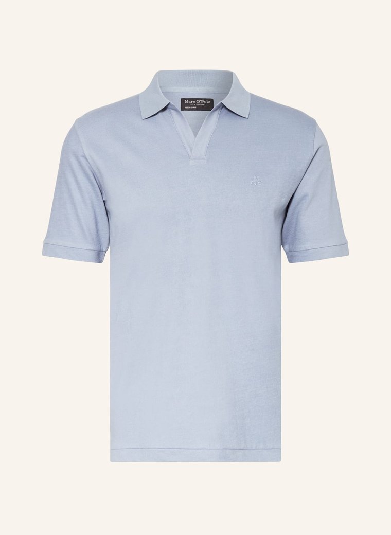 Marc O'polo Koszulka Polo Z Dżerseju Regular Fit blau