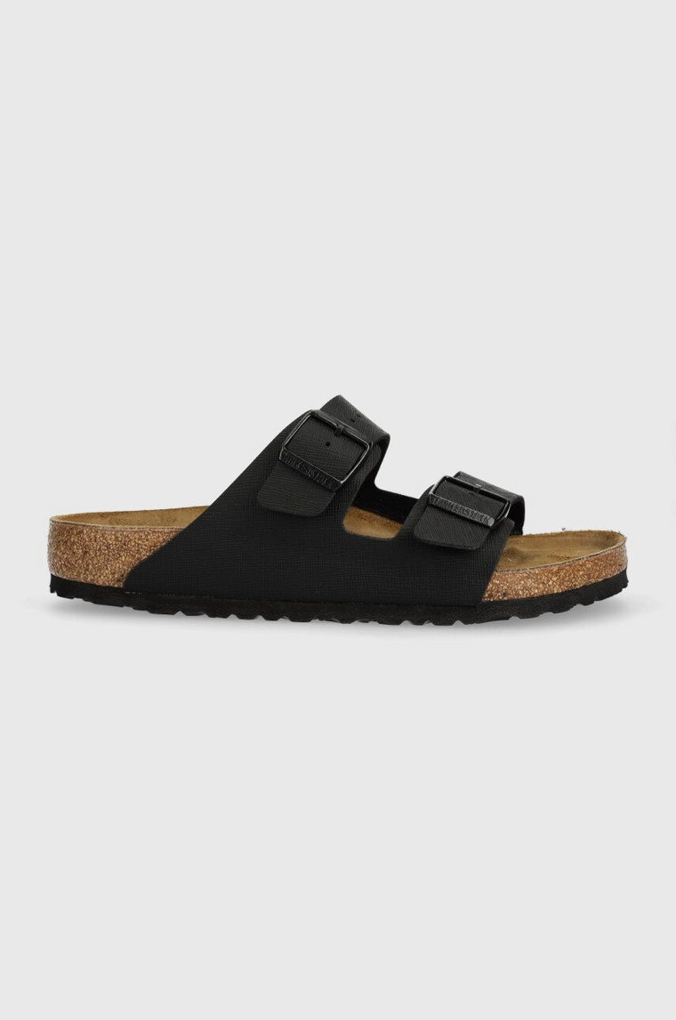 Birkenstock klapki Arizona męskie kolor czarny 1026437