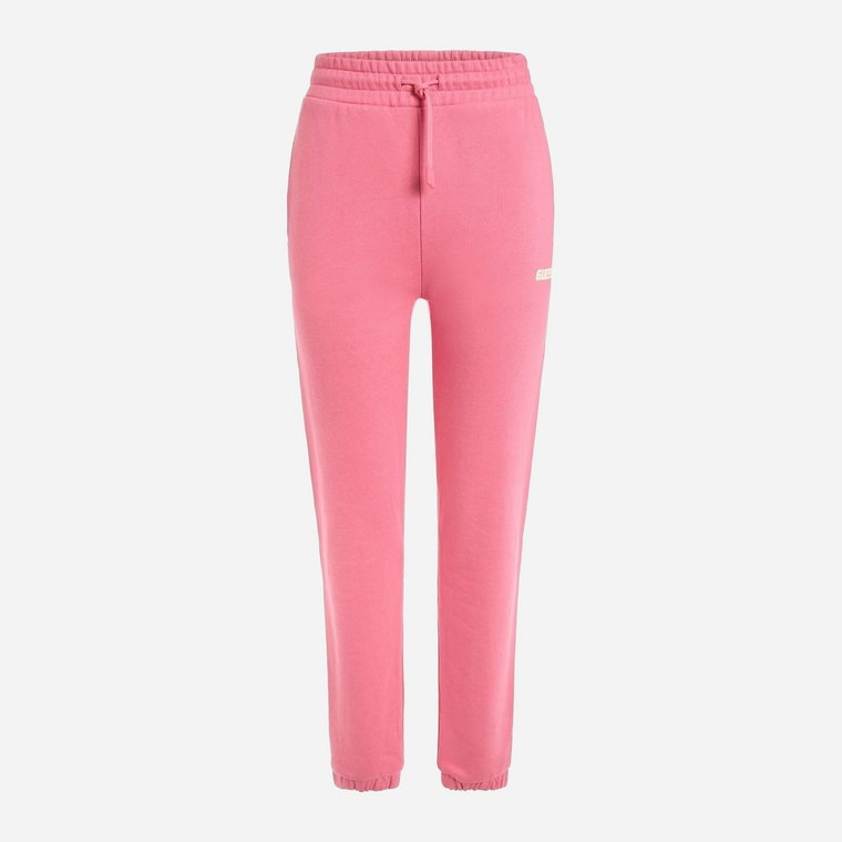 Spodnie dresowe damskie Guess V3GB11KAIJ1 L Różowe (7621701302977). Spodnie dresowe damskie