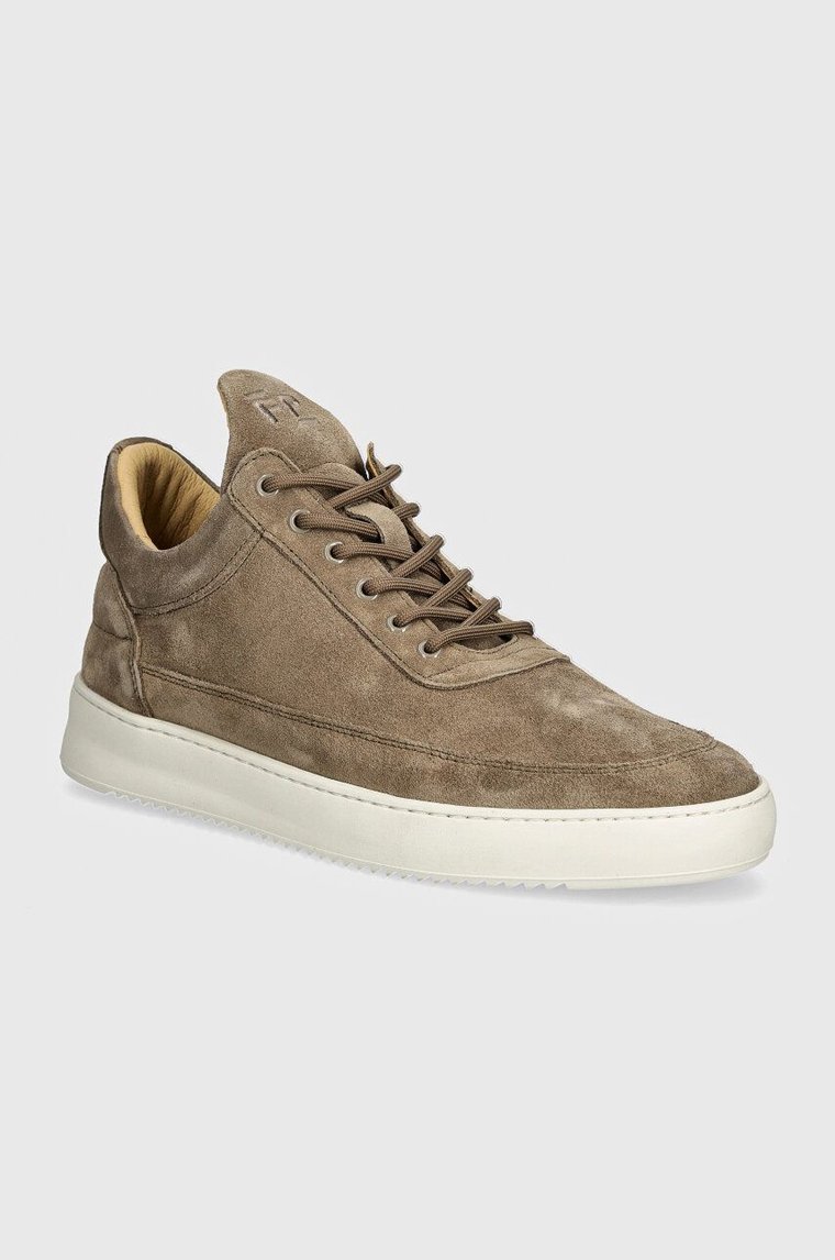 Filling Pieces sneakersy zamszowe Low Top Suede kolor beżowy 10122793055