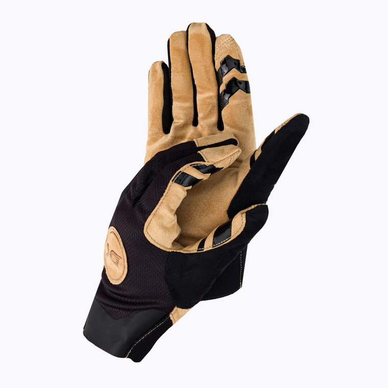 Rękawiczki rowerowe Dakine Covert black/tan