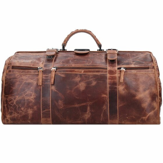 Greenland Nature Montana Weekender Travel Bag Leather 51 cm braun