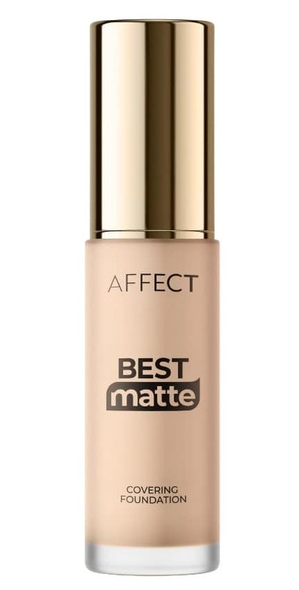 Affect Best Matte - Matowy podkład kryjący 3N 30ml