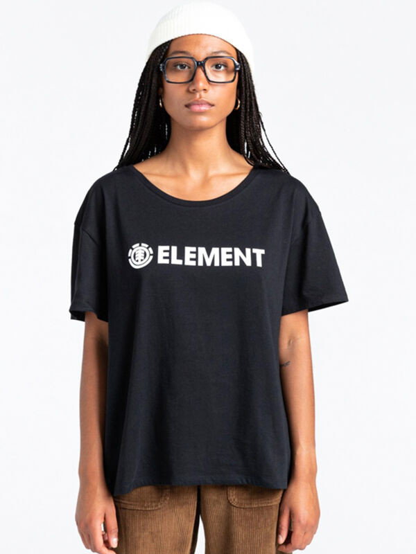 Element ELEMENT LOGO FLINT BLACK t-shirt damski - S
