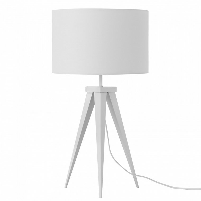 Lampa stołowa biała 55 cm Persico BLmeble kod: 4260586358650
