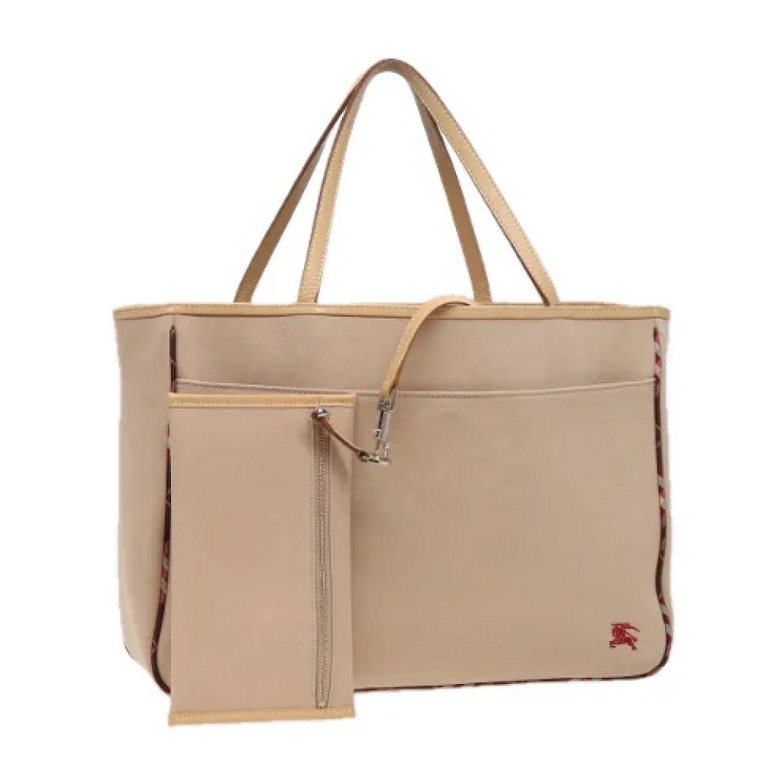 Pre-owned Canvas totes Burberry Vintage