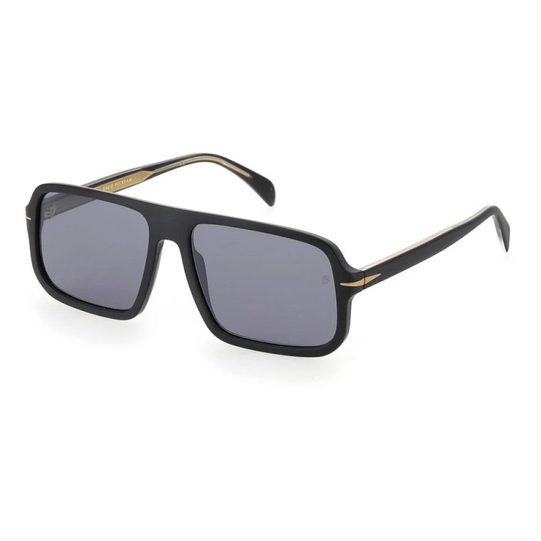 Czarne okulary przeciwsłoneczne DB 7007/S Eyewear by David Beckham