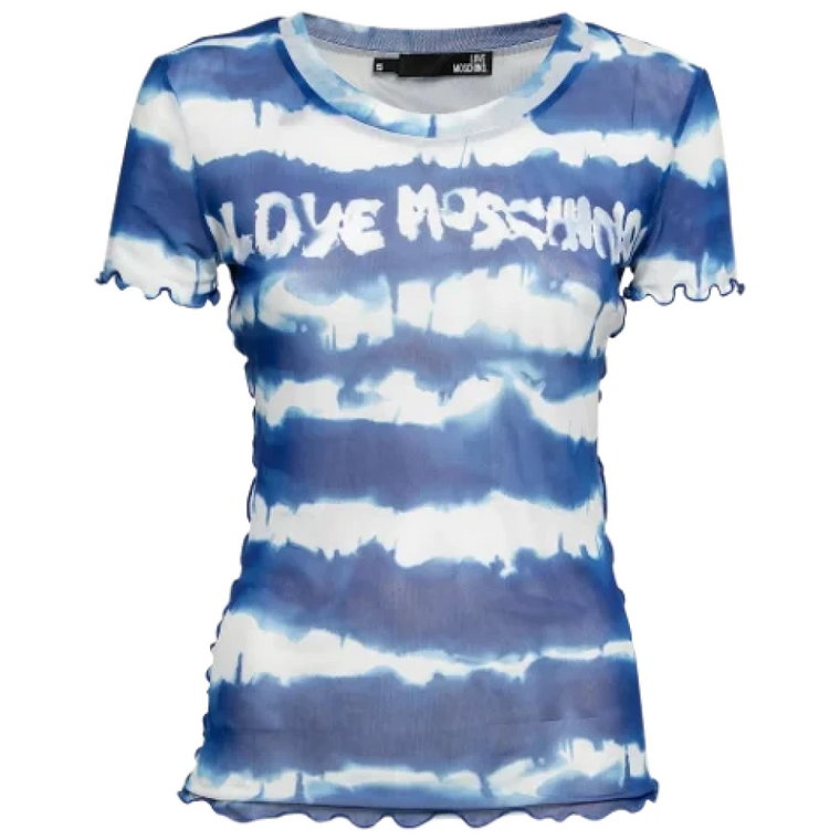 Pre-owned Mesh tops Moschino Pre-Owned