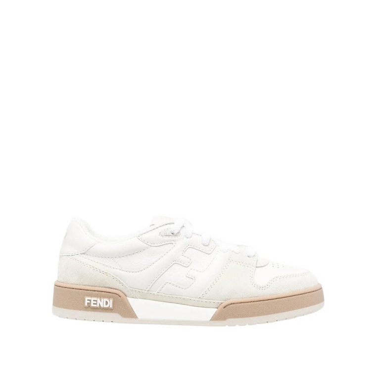 Vintage Białe Sneakersy Fendi