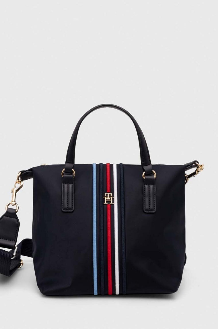 Tommy Hilfiger torebka kolor granatowy AW0AW15986