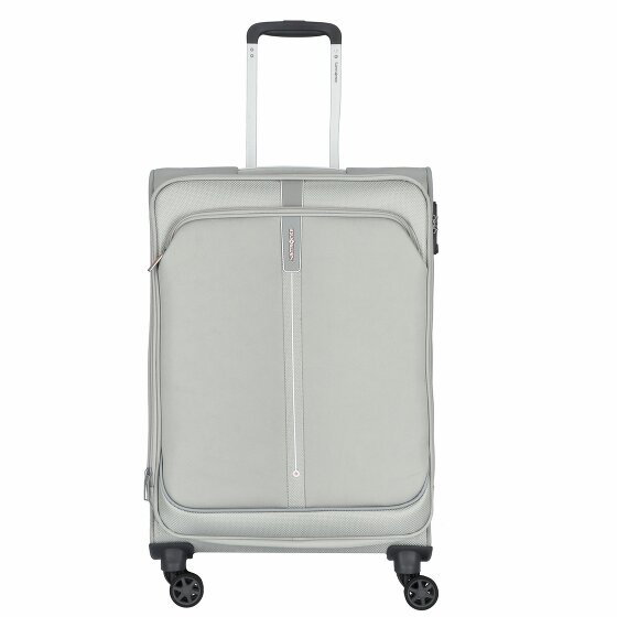 Samsonite Popsoda wózek 4-kołowy 66 cm light grey