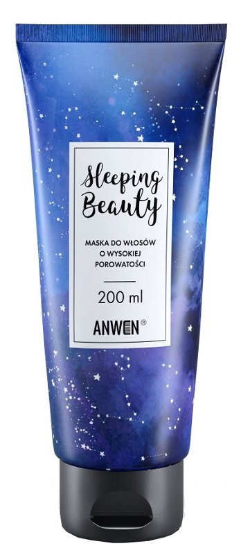 Anwen Maska Sleeping Beauty do włosów wysokoporowatych 200ml