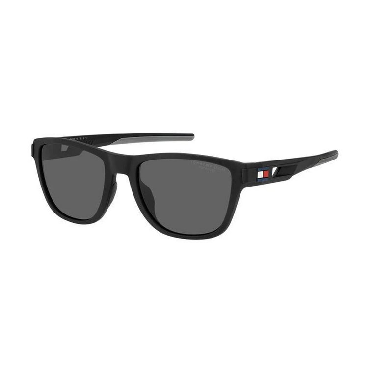 TH 1951/S-003 Polaryzowane okulary przeciwsłoneczne Czarny/Szary Tommy Hilfiger