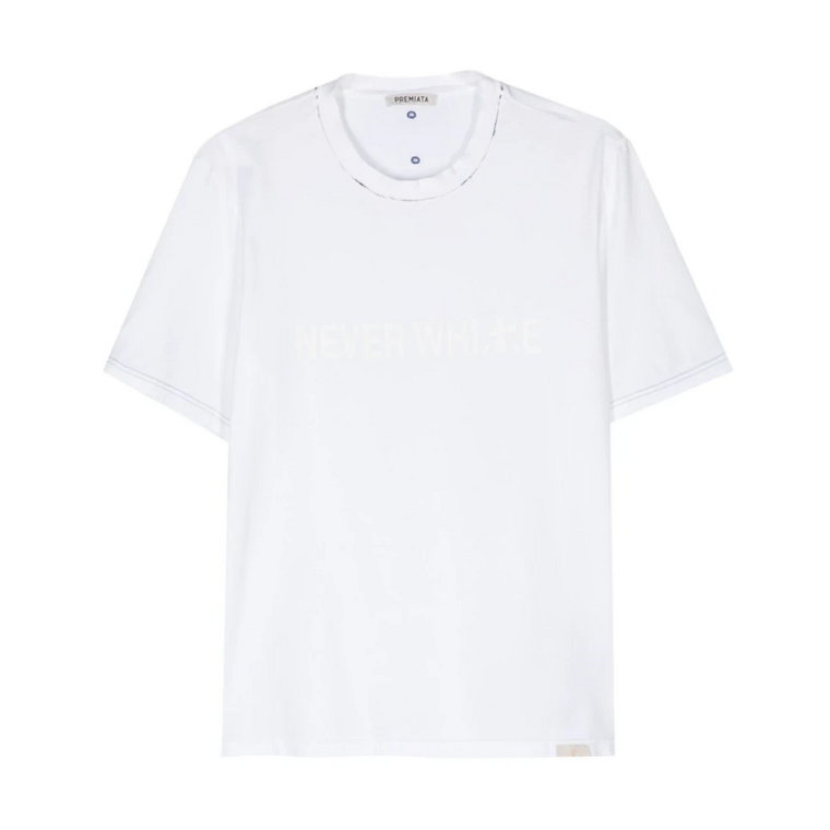 Biała koszulka męska Premiata